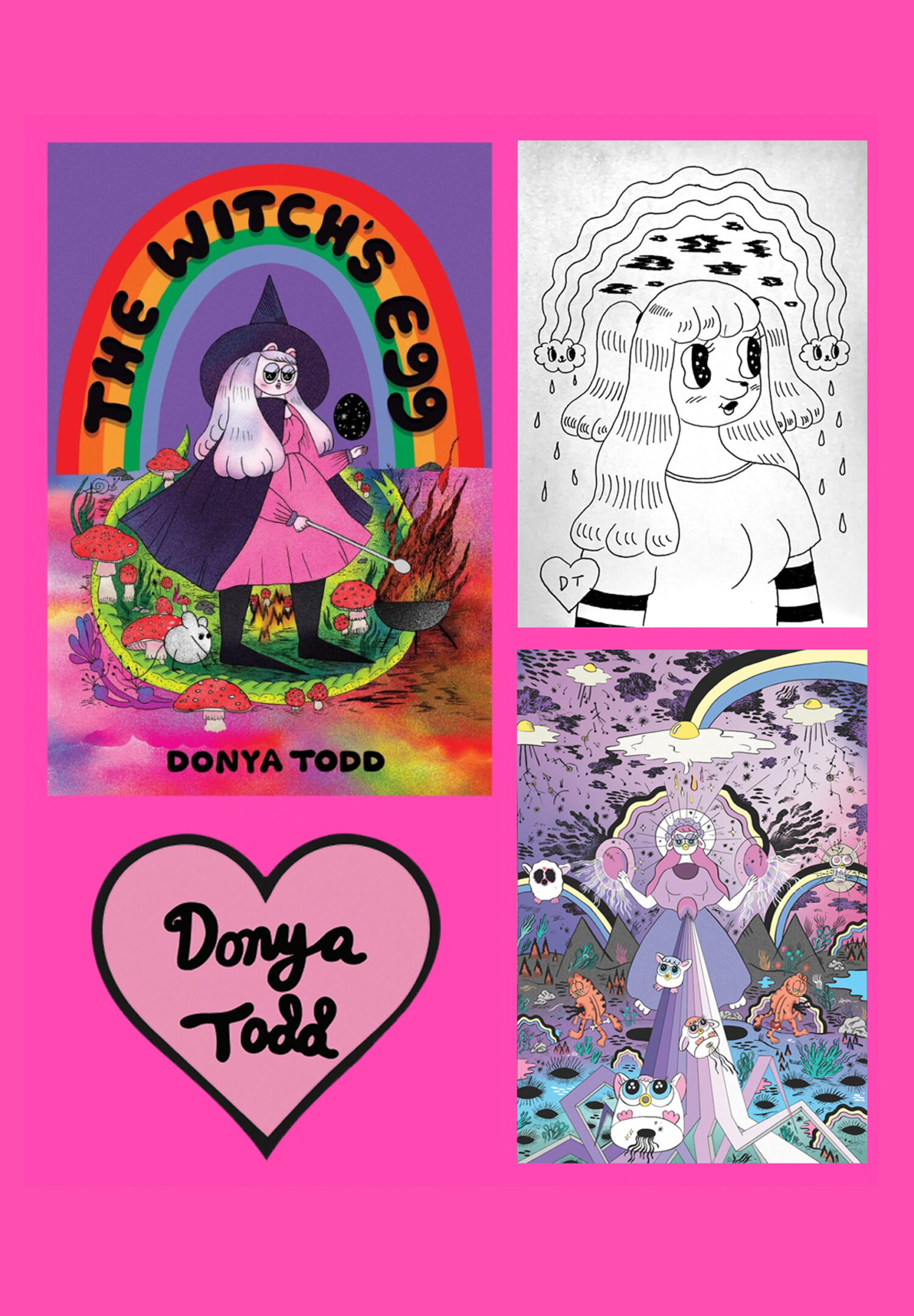 The Witch's Egg rainbow bundle